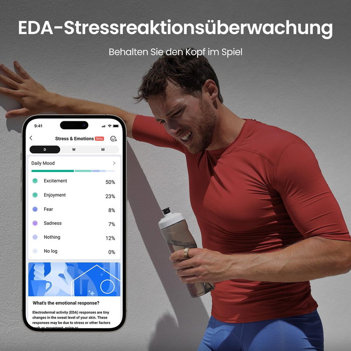 Anillo inteligente Amazfit HELIO RING SIZE 12 TIT W2321TY2N Titanio