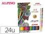 Alpino Lápices de Colores Experience Estuche de 24 Unidades Multicolor