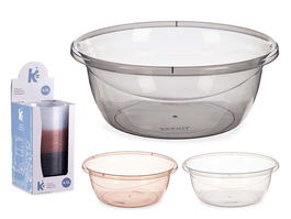 Arte Regal Multiuso Plástico Transparente 4,5L Surtidos 28x28x11cm (Set de 50)