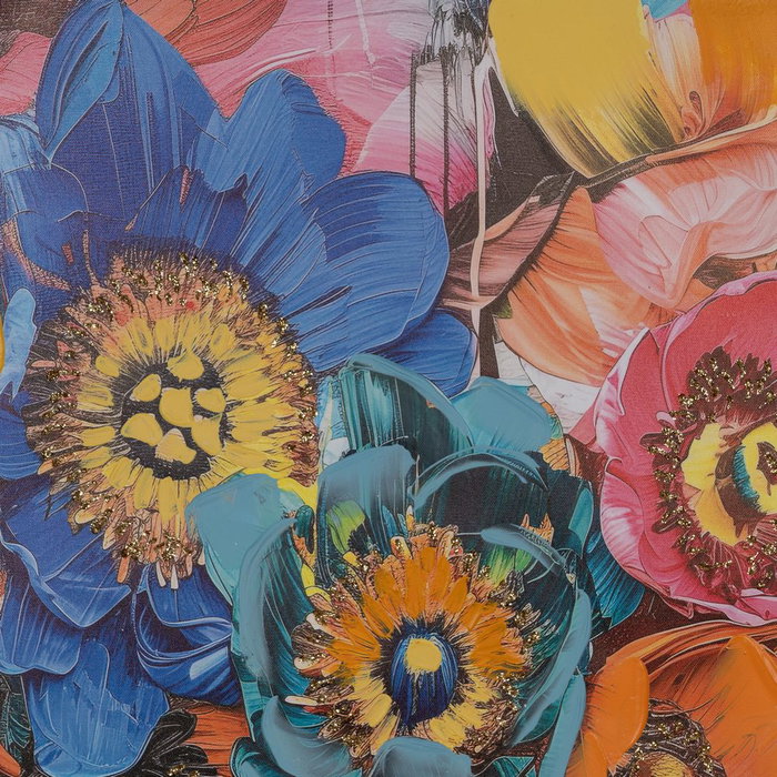 Cuadro Impresión Abstracto Decoración 80 X 3,30 X 120 cm