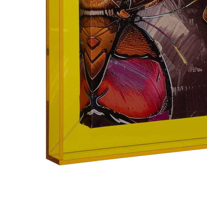 Cuadro Impresión Abstracto Decoración 80 X 3,30 X 120 cm