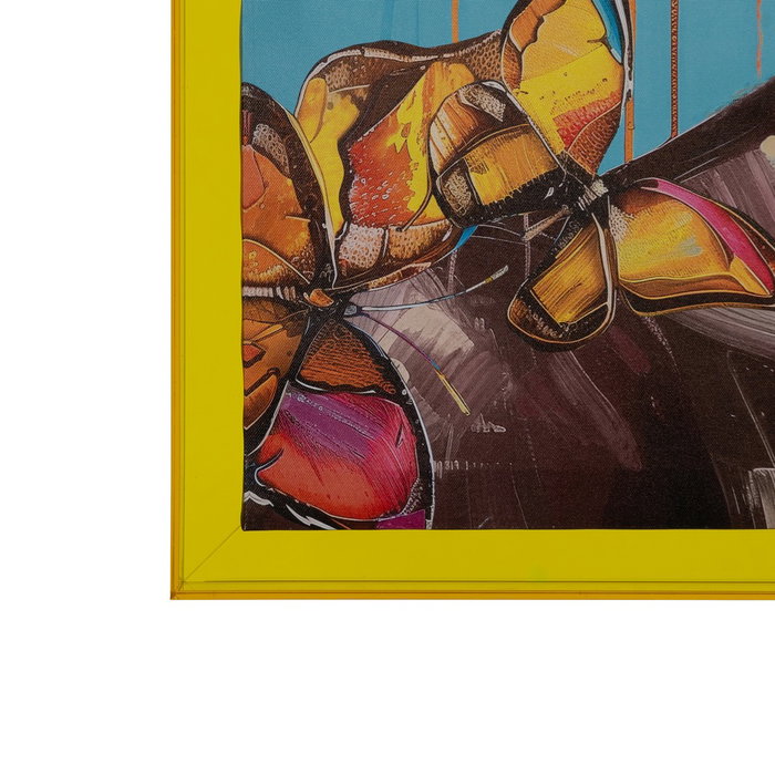 Cuadro Impresión Abstracto Decoración 80 X 3,30 X 120 cm