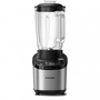 Philips Batidora Vaso HR3760 2L 1500W Negra Metálica con Tecnología ProBlend Ultra y App NutriU