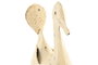 DKD Home Decor Decoración Metal Pato Blanco 28x13x35