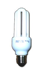 LUZ DLU Lámpara electrónica 3U/T4 21W E27 Luz fría FLS4E042