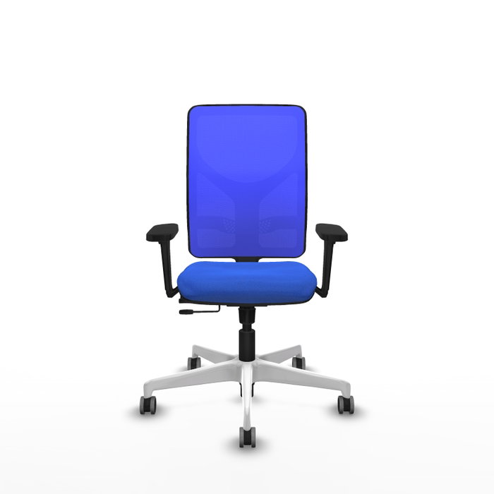 PIQUERAS Y CRESPO Silla de oficina Motilla Azul con Mecanismo Sincro/Traslack PIQUERAS Y CRESPO Silla de oficina Motilla Azul con Mecanismo Sincro/Traslack