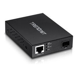 TRENDnet TFC-PGSFP Convertidor de medios SFP PoE+ Gigabit Ethernet 2000 Mbit/s