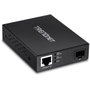 TRENDnet TFC-PGSFP Convertidor de Medios Gigabit PoE SFP