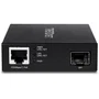 TRENDnet TFC-PGSFP Convertidor de Medios SFP Gigabit PoE PD Negro