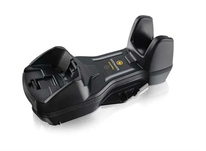 Datalogic PM9600-SR433RBK10 Lector de Códigos de Barras Portátil Láser 1D/2D, USB/Inalámbrico 433 MHz, Negro/Amarillo, Resistente IP65, Kit Completo