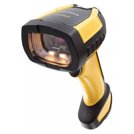 Datalogic PM9600-SR433RBK10 Lector de códigos de barras portátil 1D/2D Negro/Amarillo