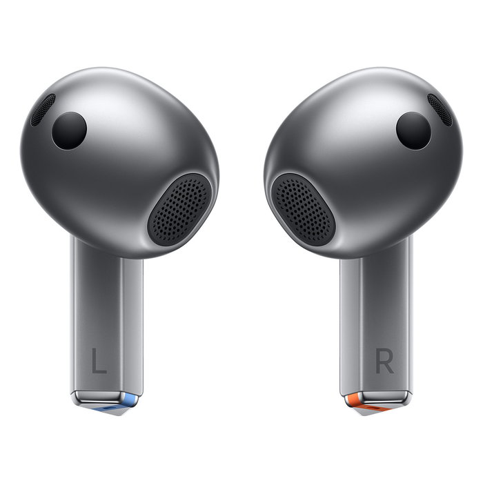 Samsung Galaxy Buds3 Auriculares Inalámbricos TWS Bluetooth 5.4, Cancelación Activa de Ruido IP57, Hasta 30h Autonomía, Plata