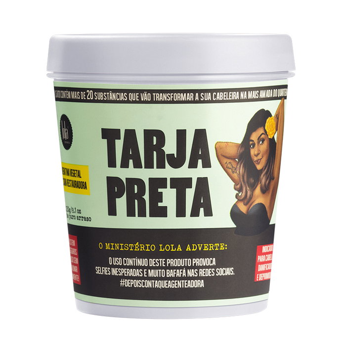 Lola Cosmetics Tarja Preta Mascarilla Restauradora 230g
