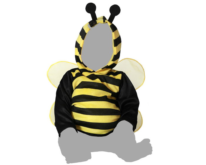 Disfraz Abeja Bebé Amarillo 24 Meses
