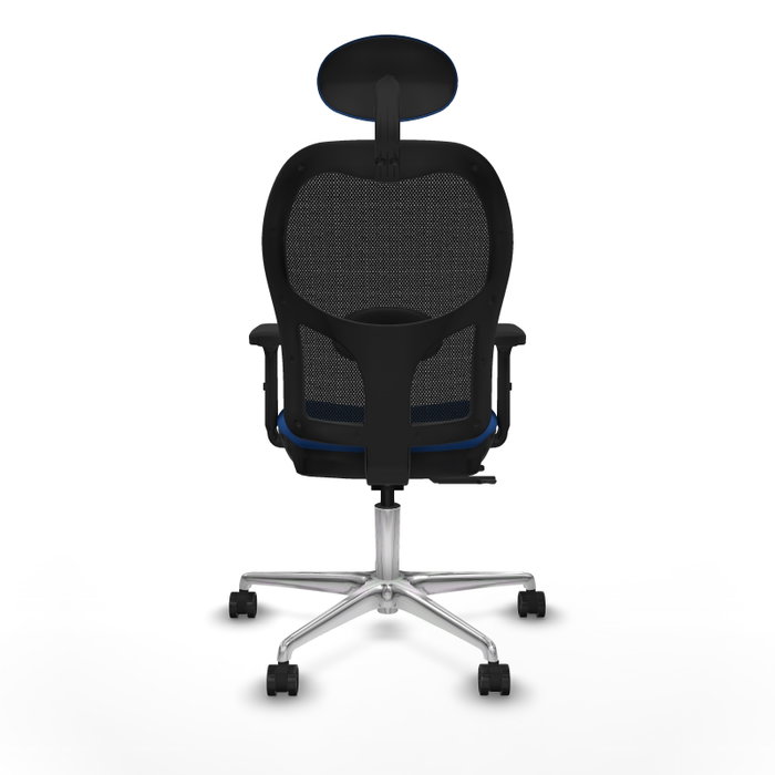 PIQUERAS Y CRESPO Silla de oficina Jorquera con mecanismo Sincro/Traslack Azul PIQUERAS Y CRESPO Silla de oficina Jorquera con mecanismo Sincro/Traslack Azul