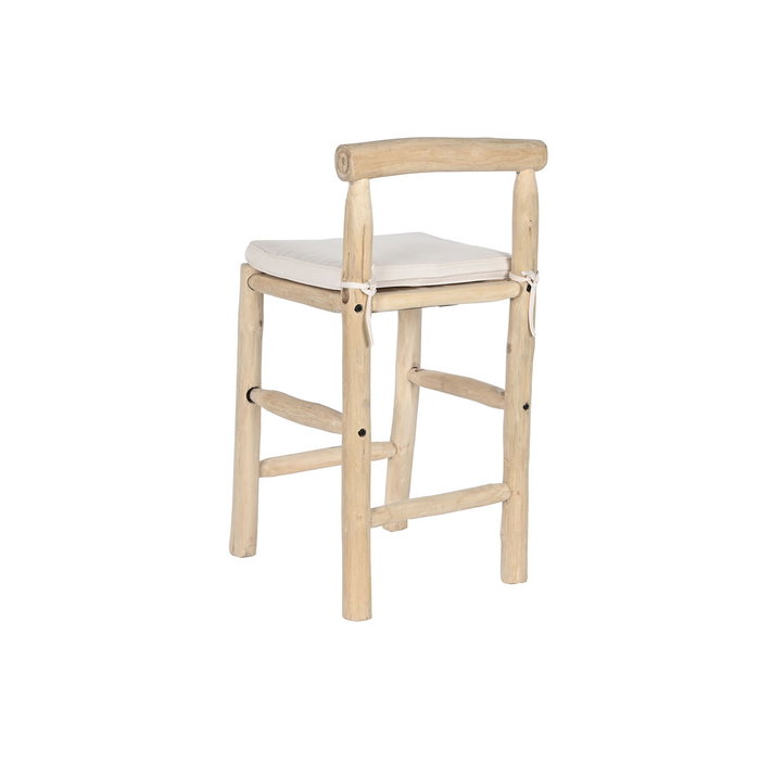 Taburete DKD Home Decor Natural Teca 50 x 50 x 102 cm