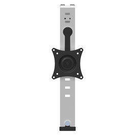 StarTech.com Soporte de Monitor para Cubículo - Brazo de Pared con Gancho o Abrazadera, Hasta 34 Pulgadas / 8 kg, VESA 75x75 y 100x100 mm, Inclinación y Giro Ajustable, Color Plata