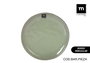 La Mediterranea Plato "Macarella Green" 20,5 cm de diametro - Plato de postre o ensalada (24 Unidades)