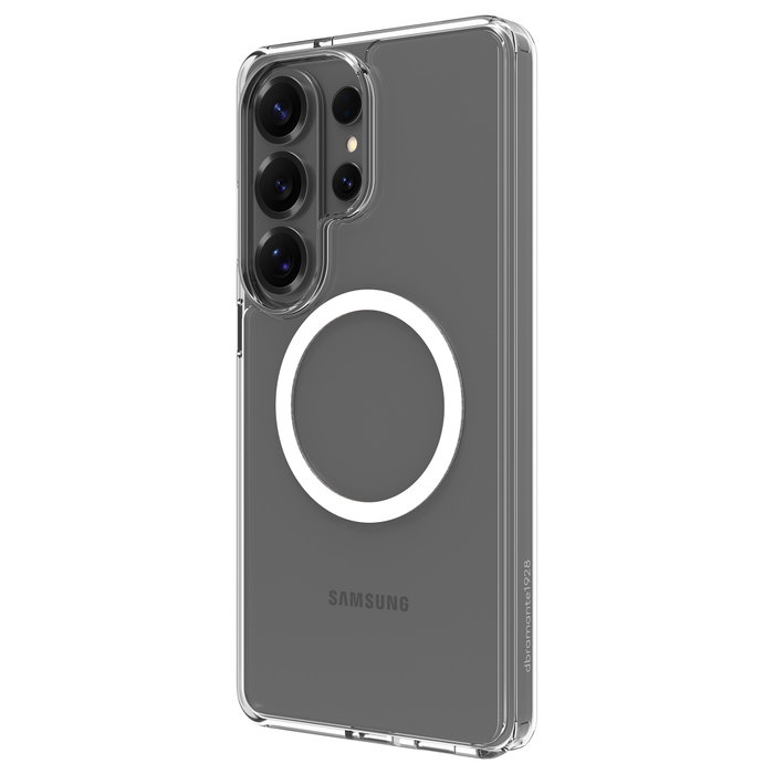 dbramante1928 Funda Ultra D3O Transparente para Samsung Galaxy S26 Ultra, Protección Contra Impactos y Rayones hasta 5 m, 100% Plástico Reciclado