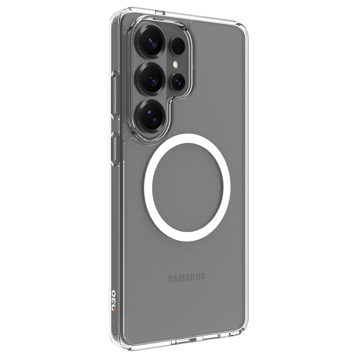 dbramante1928 Funda Ultra D3O Transparente para Samsung Galaxy S26 Ultra, Protección Contra Impactos y Rayones hasta 5 m, 100% Plástico Reciclado
