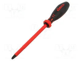 CIMCO Destornillador aislado Phillips PH3 con punta de 150 mm