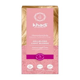 Khadi Tinte Herbal Color Rubio Claro 100Gr Ecológico Vegano