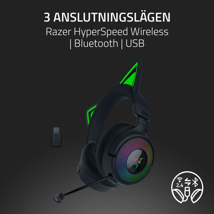 Razer Kraken Kitty V3 Pro Black RZ04-05350200-R3M1