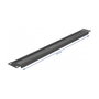 DeLOCK Panel de relleno para rack de 19 pulgadas con ventilación 1U negro