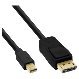 InLine 17134S Cable Mini DisplayPort a DisplayPort 1,5m Negro