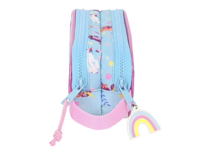 Portatodo Doble My Little Pony Wild & free Azul Rosa 21 x 8 x 6 cm