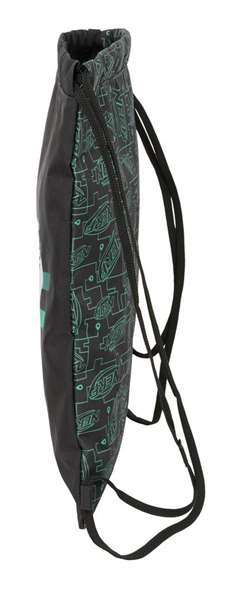 Bolsa Mochila con Cuerdas Nerf Game Negro 35 x 40 x 1 cm