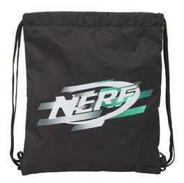 Bolsa Mochila con Cuerdas Nerf Game Negro 35 x 40 x 1 cm
