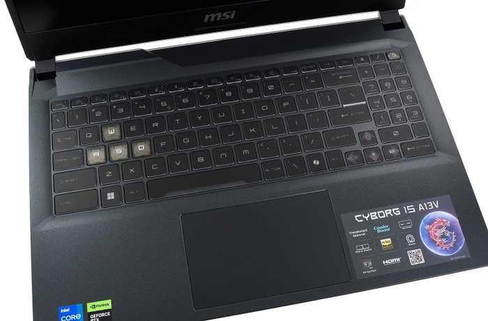 MSI Cyborg 15 A13VE-2416XPL Intel Core i5-13420H 16GB 512GB RTX 4050 Negro