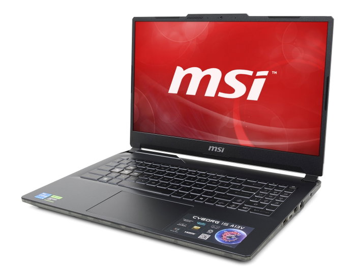 MSI Cyborg 15 A13VE-2416XPL Intel Core i5-13420H 16GB 512GB RTX 4050 Negro