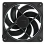 Fractal Design Momentum 14 RGB Ventilador FD-F-MR1/1401 de 14 cm, Negro, 7 Aspas, LED RGB, PWM, FDB, 1800 RPM, 126.6 m³/h