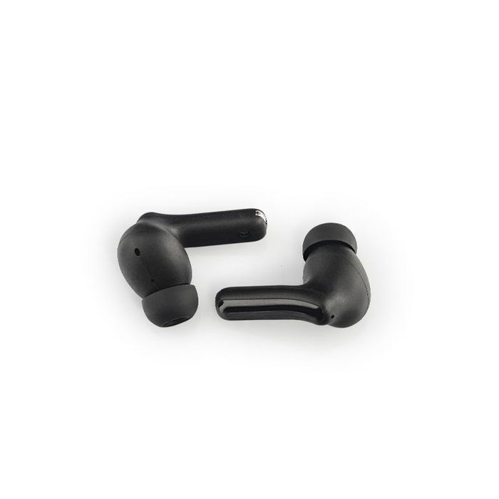 Daewoo Auriculares TWS Inalámbricos Bluetooth 5.4 Negro, Cancelación Activa de Ruido (ANC) y ENC, Pantalla Nivel de Carga, 35mAh auricular, 450mAh estuche