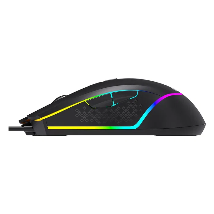 Unykach Nova M244 Ratón Gaming Óptico RGB 6400 DPI