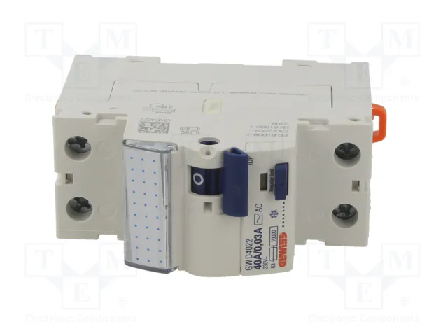 GEWISS GWD4022 Interruptor diferencial RCCB 40A 30mA 2 polos