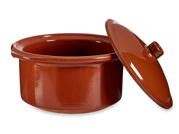 La Dehesa Cocotte Barro Refractario Miel 1.5 L (1500 ml) 22x13.5x20 cm (Set de 4)