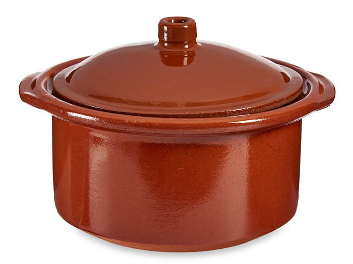La Dehesa Cocotte Barro Refractario Miel 1.5 L (1500 ml) 22x13.5x20 cm (Set de 4)