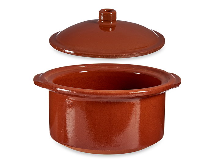 La Dehesa Cocotte Barro Refractario Miel 1.5 L (1500 ml) 22x13.5x20 cm (Set de 4)