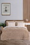 L'essentiel linge de maison Juego de Fundas de Almohada 50x70 cm, 2 Piezas, Beige, 65% Algodón 35% Poliéster