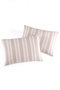 L'essentiel linge de maison Juego de Fundas de Almohada 50x70 cm, 2 Piezas, Beige, 65% Algodón 35% Poliéster