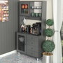 Hanah Home Armario Multiusos 96 Anthracite Color Gris Oscuro