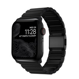Nomad Nomad Strap Titanium Black V2 46mm/49mm Connector Black