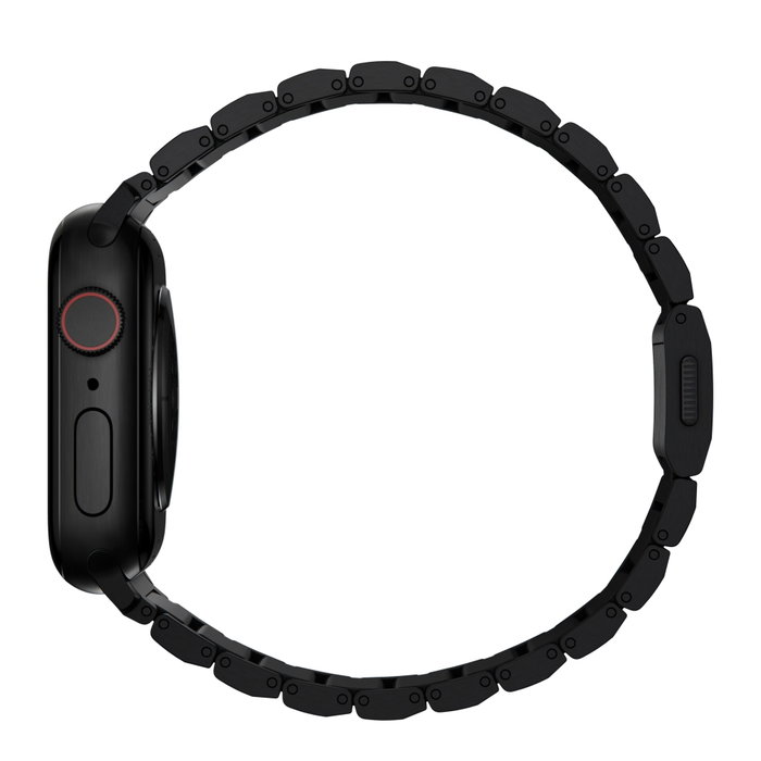 Nomad Nomad Strap Titanium Black V2 46mm/49mm Connector Black
