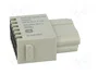 HARTING Han DD Quick-Lock module, hembra, 12 PIN, dorado