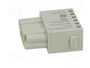 HARTING Han DD Quick-Lock module, hembra, 12 PIN, dorado