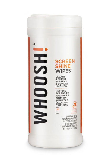 Whoosh! Paños Limpiadores para Pantallas, 70 Unidades Whoosh! Paños Limpiadores para Pantallas, 70 Unidades