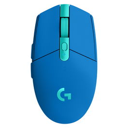 Logitech G305 LIGHTSPEED Ratón Gaming Inalámbrico Óptico, 12000 DPI, 1 ms, Azul, Para Mano Derecha, Sensor HERO, Receptor Nano USB Incluido